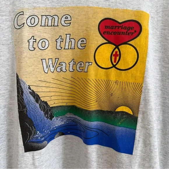 Fruit of the Loom BEST Vintage T-Shirt Size XXL Jesus Christian Religious 90’s - Picture 2 of 4